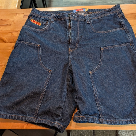 Dickies Men's Dark Blue Jean Shorts - Picture 1 of 2